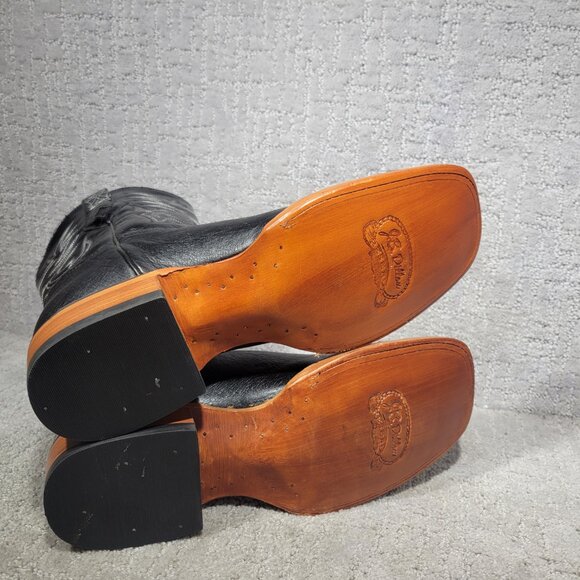 J.B. Dillon Resrve Ostrich Men’s Size Right Shoe 8EE And Left Shoe is 8.5D Boots - Picture 9 of 11